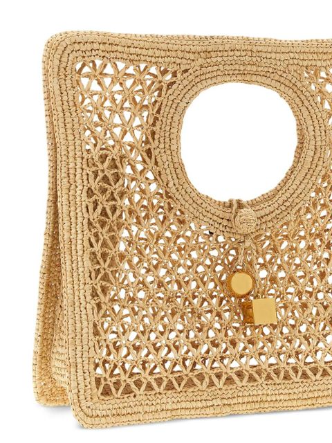 Jacquemus interlocking-closure tote bag - Neutrals