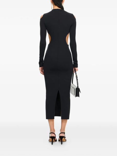 Off-White Sleek Meteor midi dress - Black