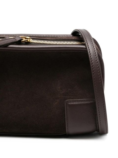 LOEWE Amazona suede tote bag - Brown
