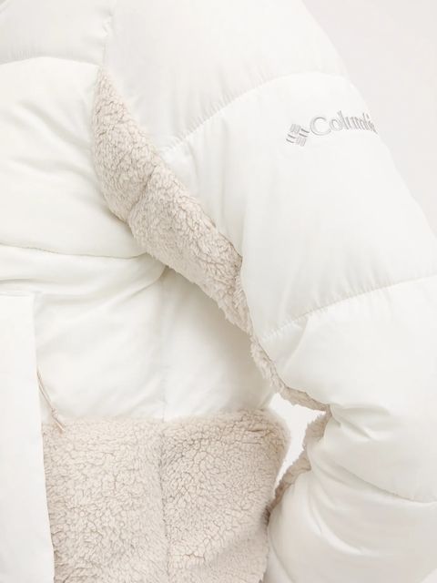 Columbia kurtka Leadbetter Point kolor beżowy zimowa 2085602