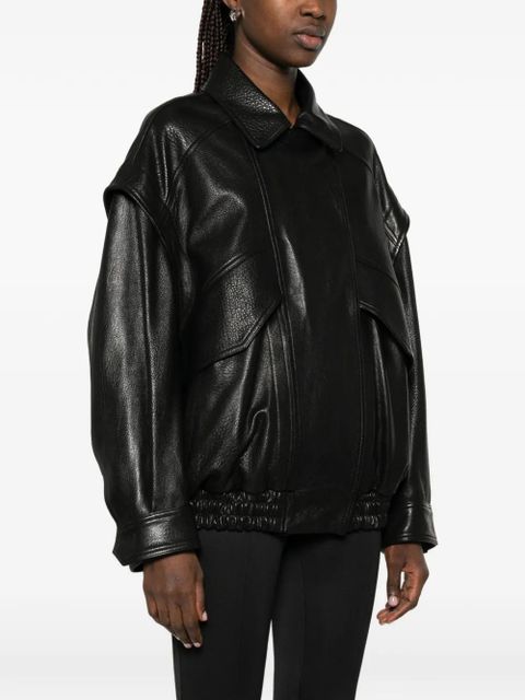 Nour Hammour Micah flap-pocket jacket - Black