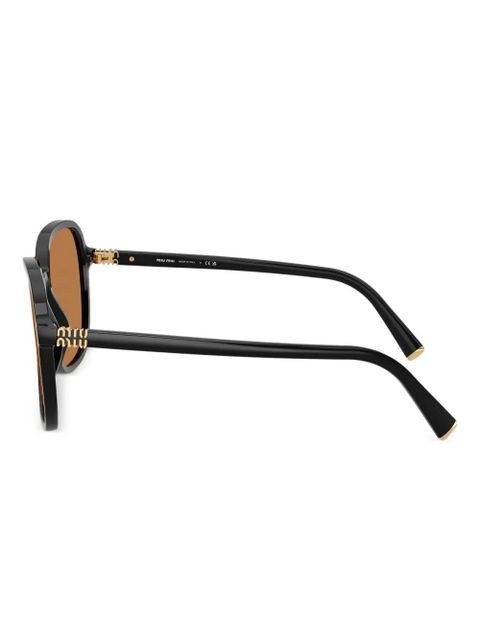 Miu Miu Eyewear square-frame sunglasses - Brown