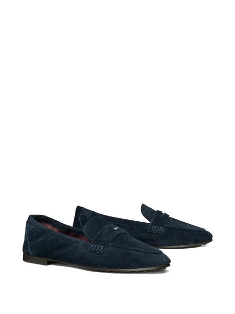 Tory Burch penny-strap suede loafers - Blue - zdjęcie produktu nr 2