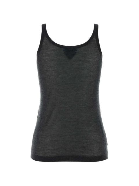 Prada cashmere-blend top - Grey - zdjęcie produktu nr 2