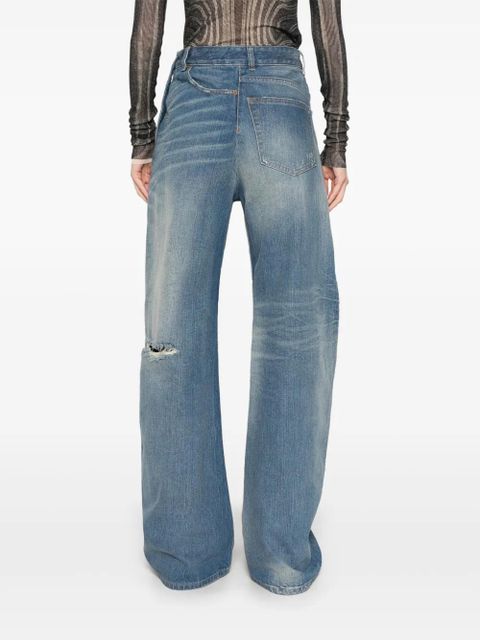 MM6 Maison Margiela twist jeans - Blue