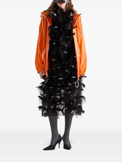 Prada Re-Nylon rain jacket - Orange