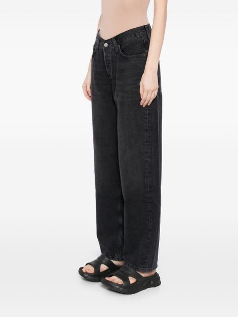 AGOLDE V-waist jeans - Black