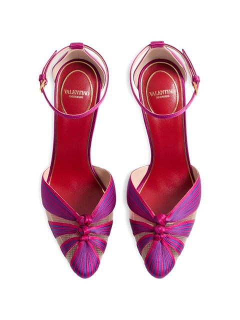 Valentino Garavani Annine satin pumps 100mm - Pink
