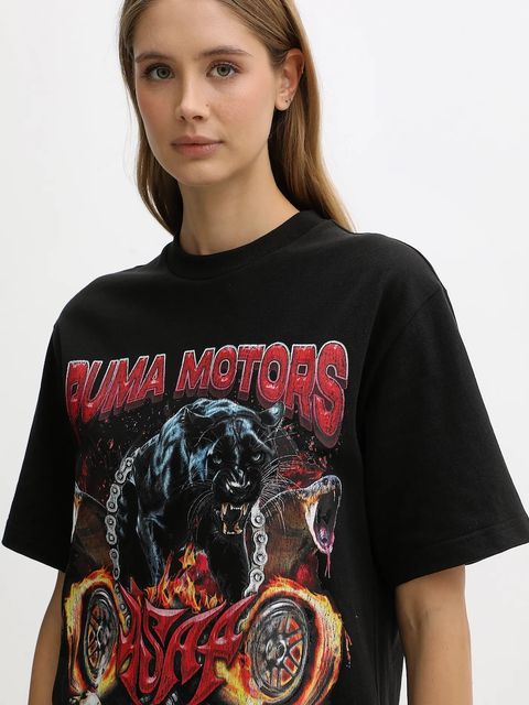 Puma x A$AP ROCKY t-shirt bawełniany damski kolor czarny 636188