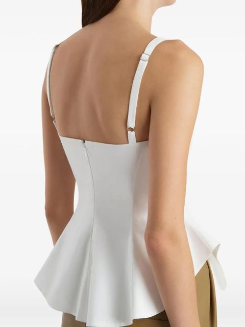 KHAITE Loa top - White