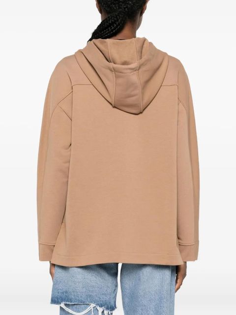 Max Mara Onore zip-up hoodie - Brown - zdjęcie produktu nr 2