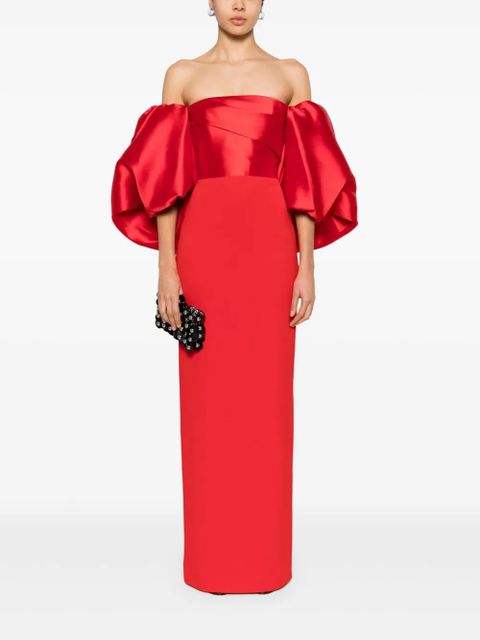 Solace London Floris maxi dress - Red - zdjęcie produktu nr 2