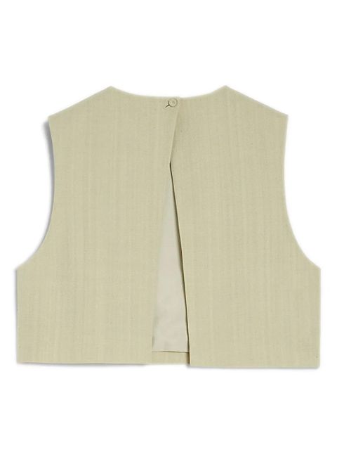 Jil Sander crew-neck vest - Neutrals