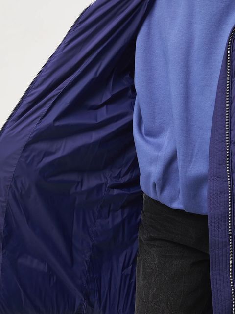 Medicine płaszcz puchowy kolor fioletowy