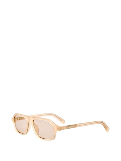 Jacquemus geometric sunglasses - Neutrals - zdjęcie produktu nr 2