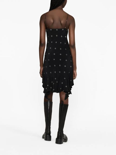 Givenchy 4G silk short dress - Black - zdjęcie produktu nr 2