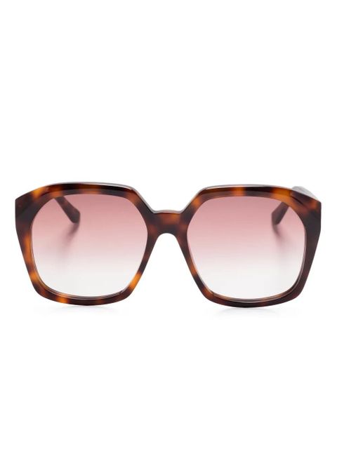 Chloé Eyewear Salome sunglasses - Brown - zdjęcie produktu nr 1