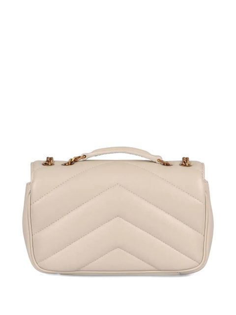 Saint Laurent mini LouLou quilted shoulder bag - Neutrals - zdjęcie produktu nr 2