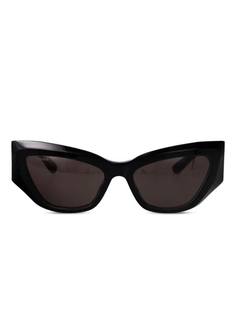 Balenciaga Eyewear bb-logo geometric-frame sunglasses - Black - zdjęcie produktu nr 1