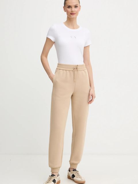 Armani Exchange t-shirt damski kolor biały XW001382 AF16294 - zdjęcie produktu nr 2