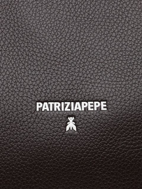 Patrizia Pepe torebka skórzana kolor brązowy 2B0130 L148 - zdjęcie produktu nr 2