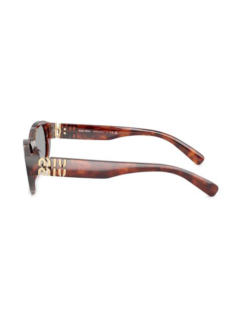 Miu Miu Eyewear tortoiseshell sunglasses - Brown