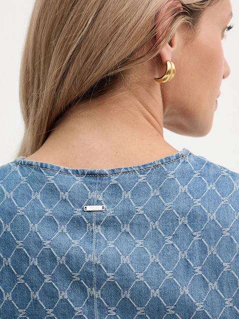 Morgan kamizelka kolor niebieski jednorzędowa COSHEL