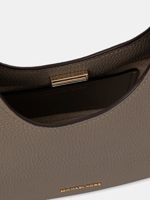 MICHAEL Michael Kors torebka skórzana kolor beżowy 30F4GY5H1L