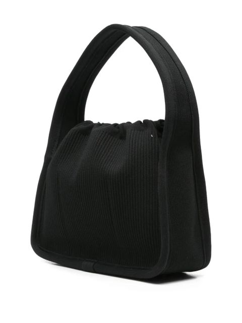 Alexander Wang small Ryan ribbed tote bag - Black - zdjęcie produktu nr 2