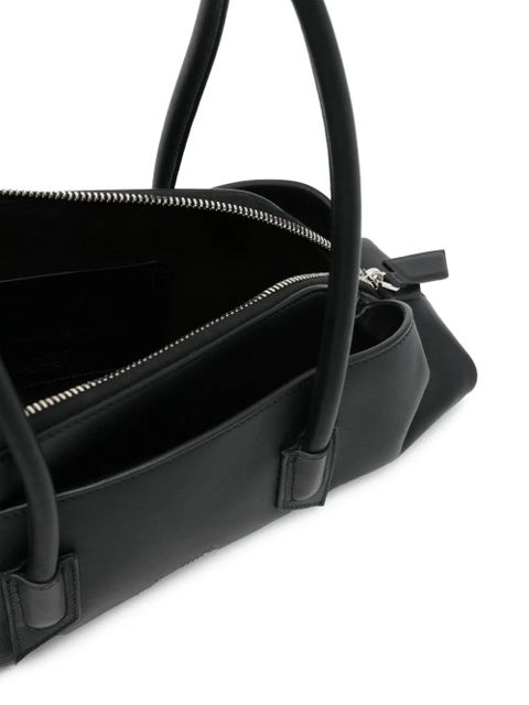 The Attico small La Passeggiata tote bag - Black