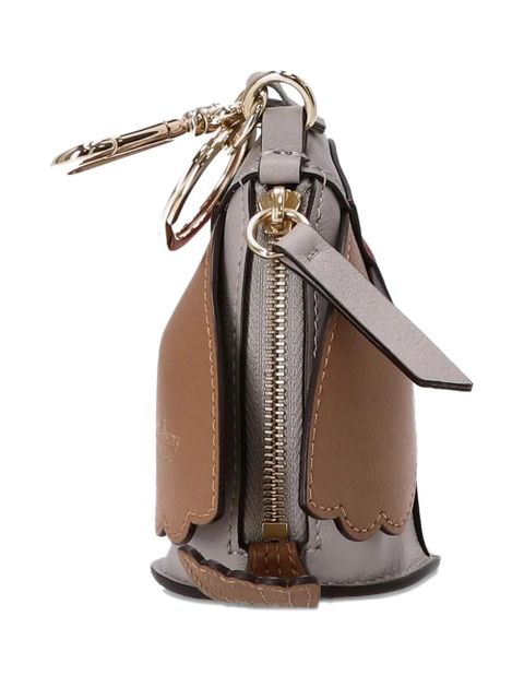 Mulberry bird-shaped keyring - Grey