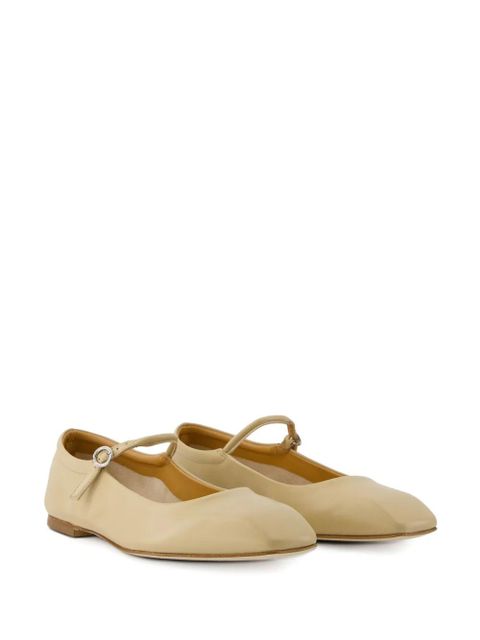 Aeyde leather ballerina shoes - Neutrals - zdjęcie produktu nr 2