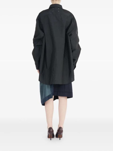 Maison Margiela long-sleeved shirt - Black - zdjęcie produktu nr 2