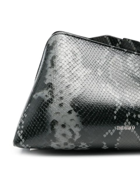 The Attico 8.30 PM clutch bag - Black
