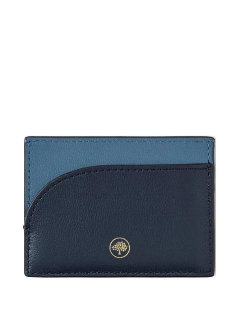 Mulberry curved-edge cardholder - Blue - zdjęcie produktu nr 1