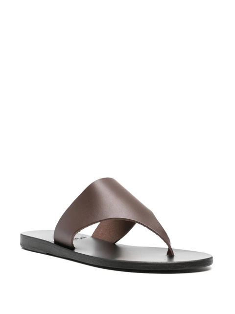 Ancient Greek Sandals Mera thong sandals - Brown