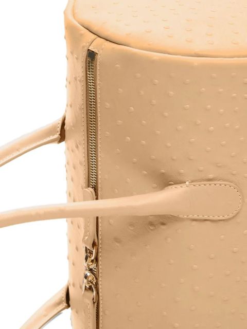 LouLou de Saison Alister leather shoulder bag - Brown