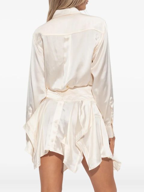 Alexander Wang silk midi dress - Neutrals