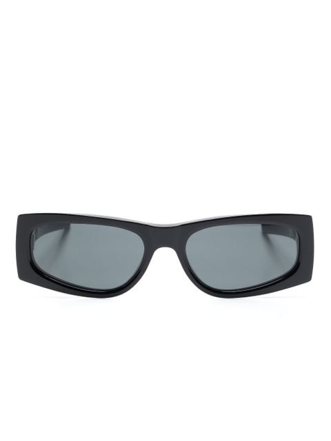 Saint Laurent Eyewear Cassandre-logo sunglasses - Black - zdjęcie produktu nr 1