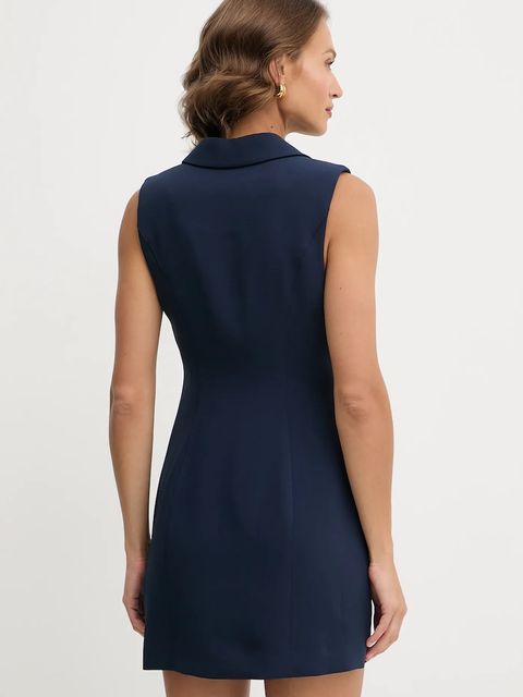 Guess sukienka YEVA kolor granatowy mini prosta W5YK36 WGHC2 - zdjęcie produktu nr 2