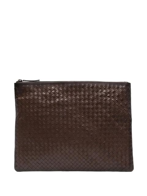 DRAGON DIFFUSION A4 clutch bag - Brown