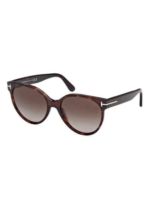 TOM FORD Eyewear round-frame sunglasses - Brown - zdjęcie produktu nr 2