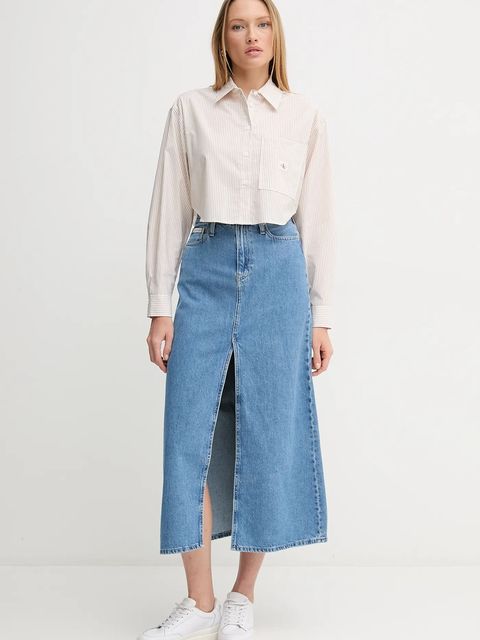 Calvin Klein Jeans koszula bawełniana - zdjęcie produktu nr 2