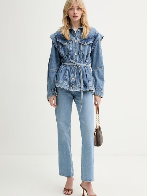 BOSS Orange kurtka jeansowa C CHINCHED JACKET - zdjęcie produktu nr 2