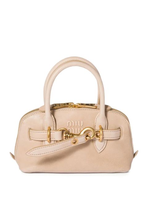 Miu Miu mini Aventure tote bag - Neutrals - zdjęcie produktu nr 1