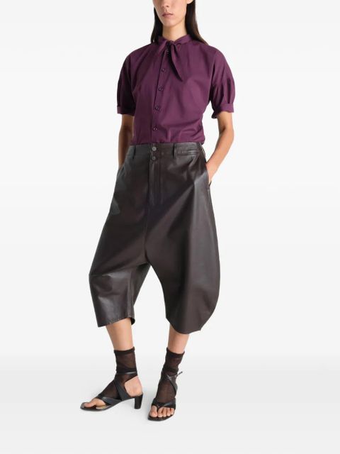 LEMAIRE short-sleeve shirt - Purple