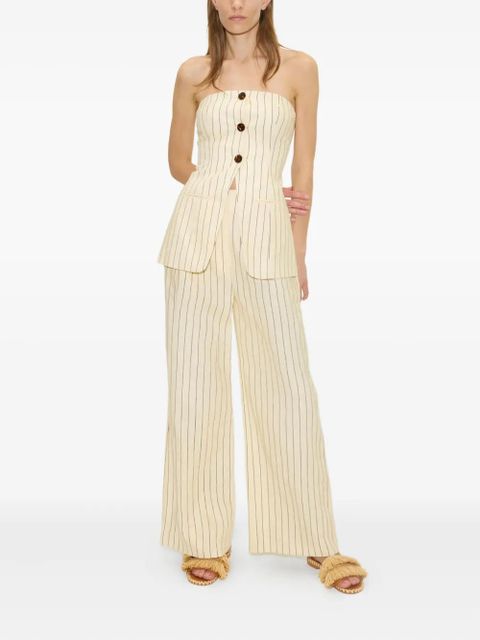 Simon Miller Mori button top - Neutrals - zdjęcie produktu nr 2