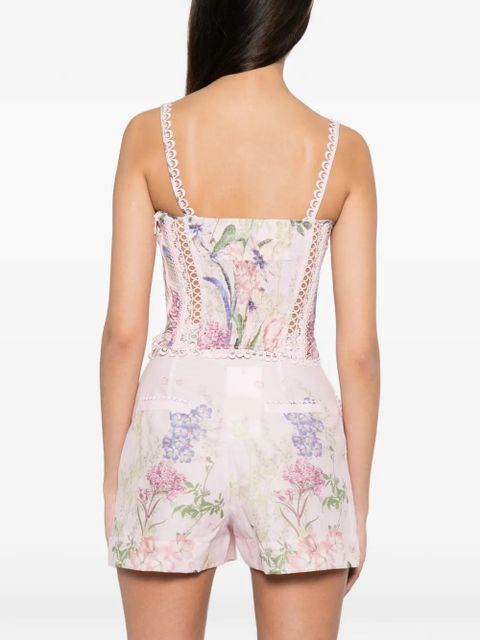 Charo Ruiz Ibiza Poppy floral-print top - Pink