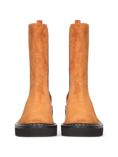 KHAITE suede boots - Brown - zdjęcie produktu nr 2