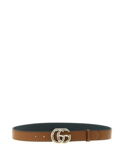 Gucci buckle leather belt - Brown - zdjęcie produktu nr 2